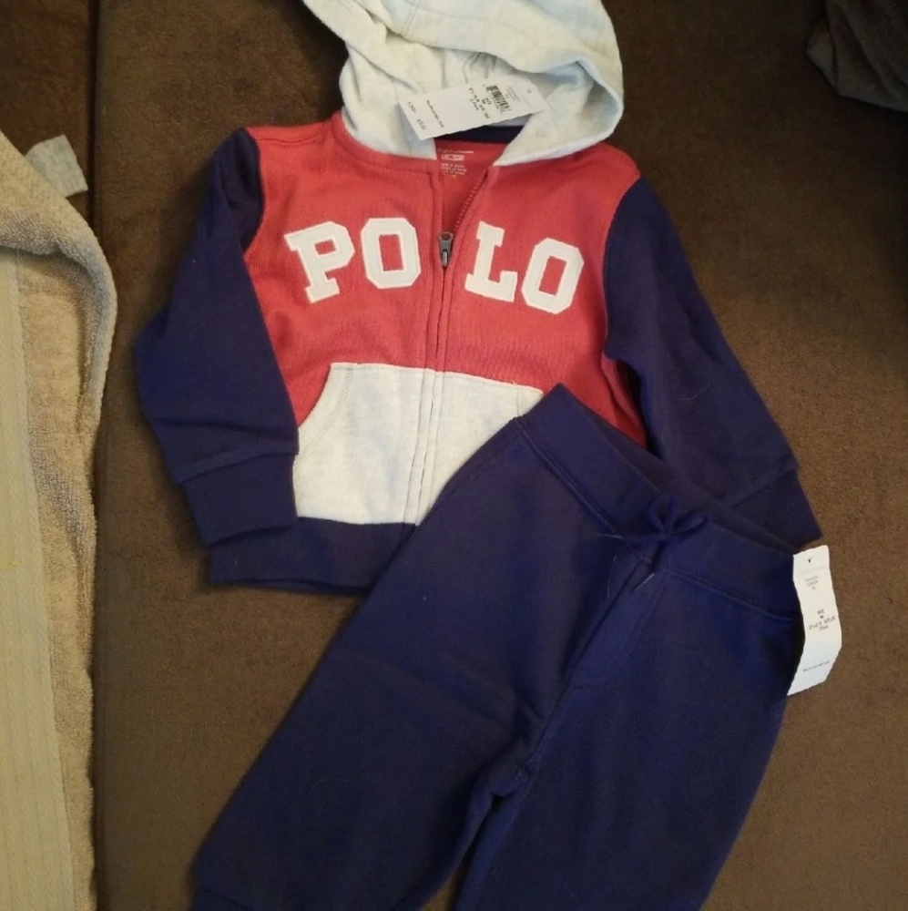 Polo Ralph Lauren Infant Sweatsuit Set
